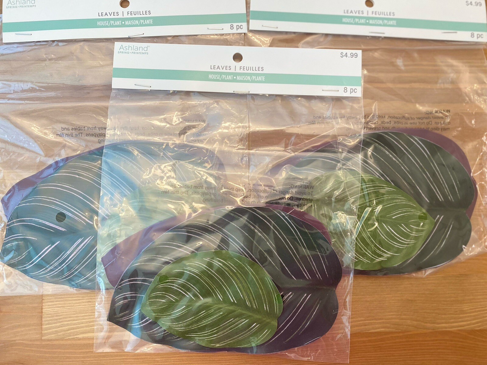 New Ashland Artificial Assortment of Picks and Leaves Set of 15 Packages