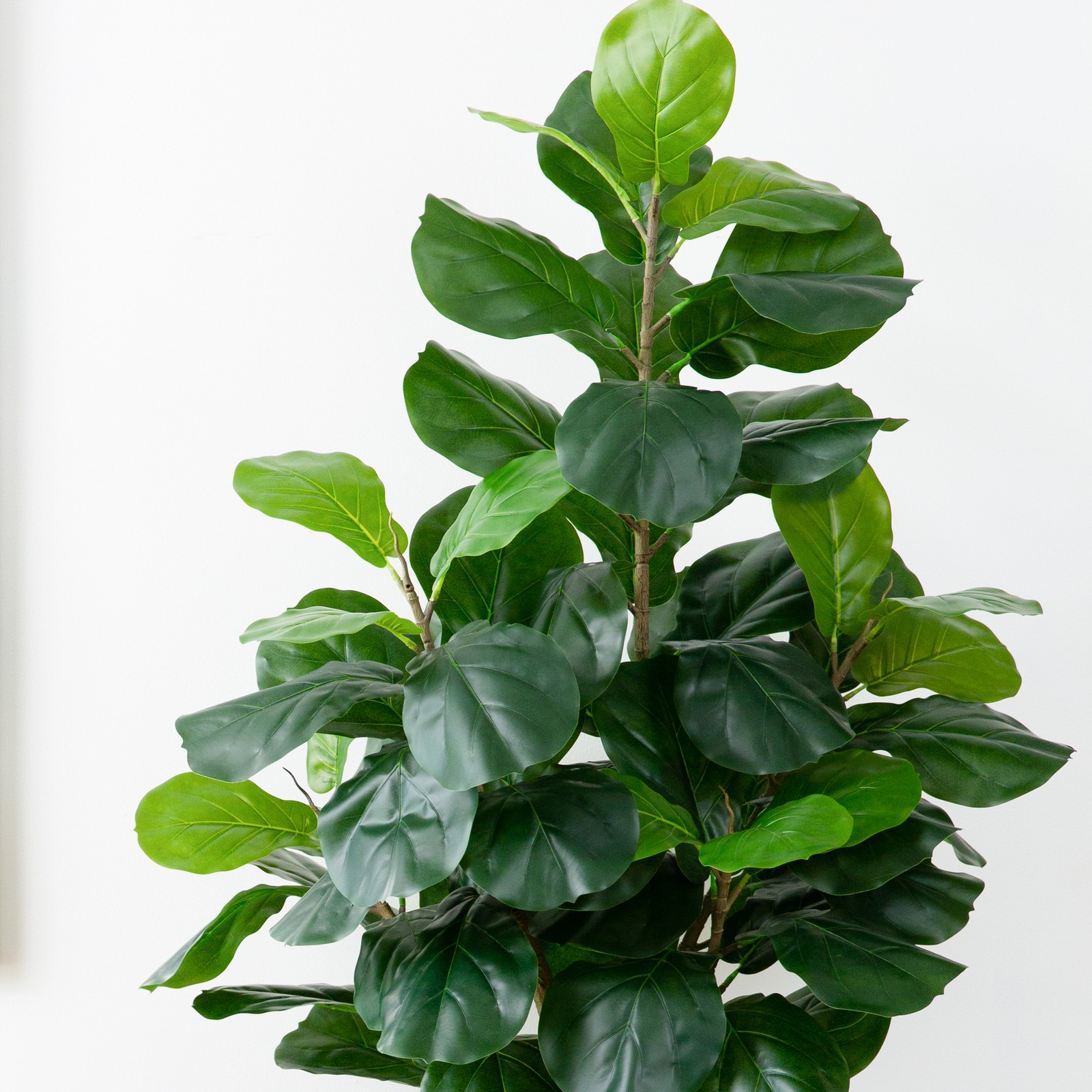 Nearly Natural 6ft Artificial Fiddle Leaf Tree in Green