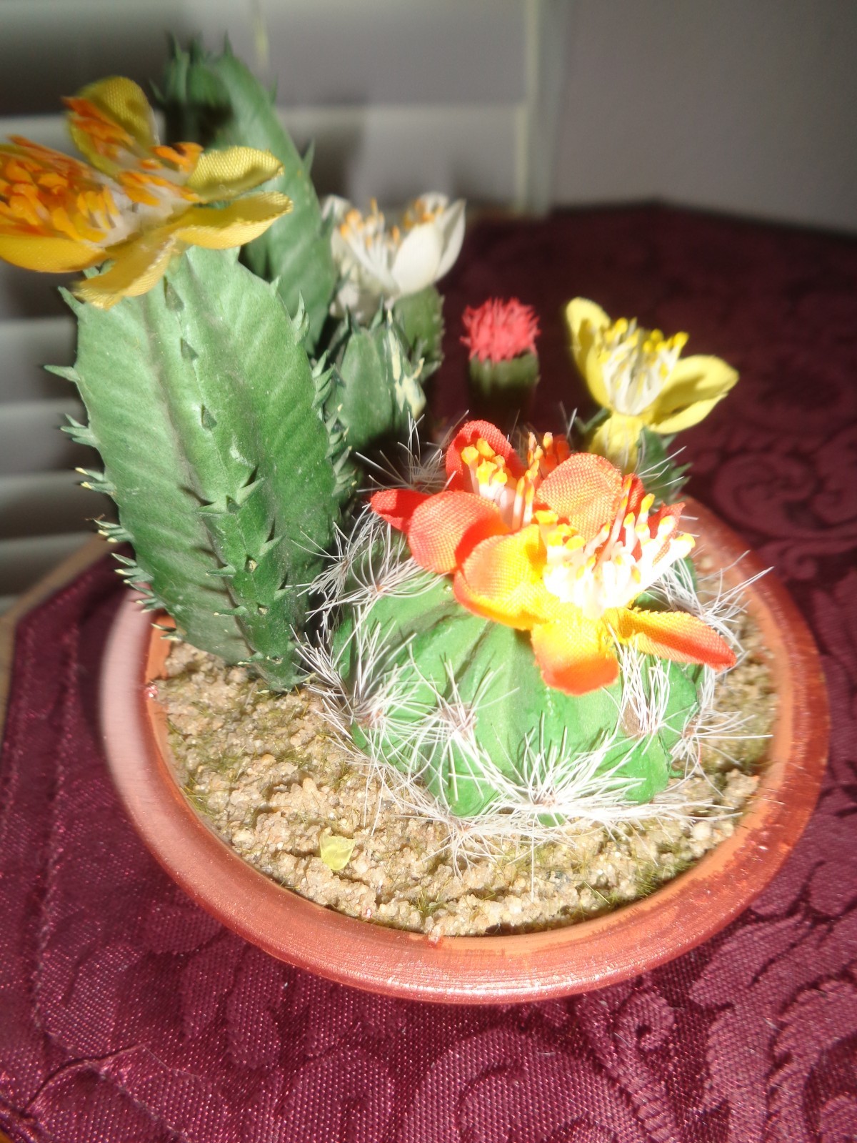 Ashland Potted Artificial Mini Cactus Cacti Assorted NWT