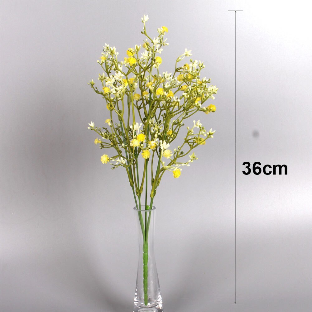 4 Pieces Fake Baby Breath Artificial Gypsophila Flowers for Wedding Decor