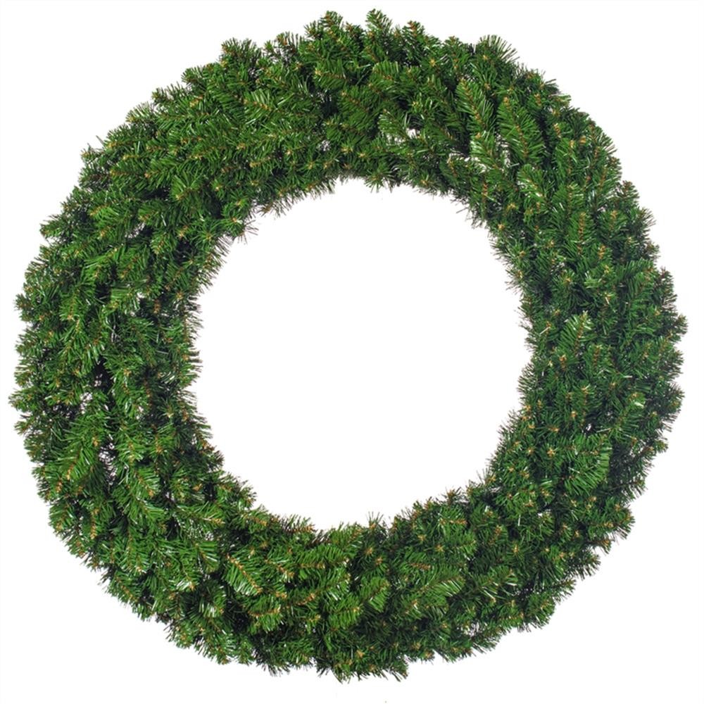 Vickerman 48″ Plastic Grand Teton Artificial Christmas Wreath in Green