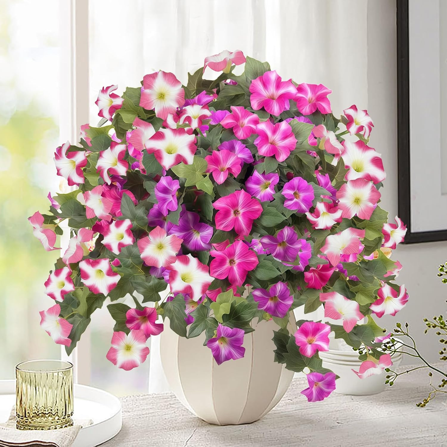 UV Resistant Artificial Flowers – Waterproof Silk Plants for Outdoor Decor