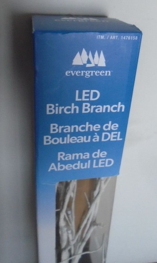 Evergreen LED Birch Branch Pack of 2 (battery operate)