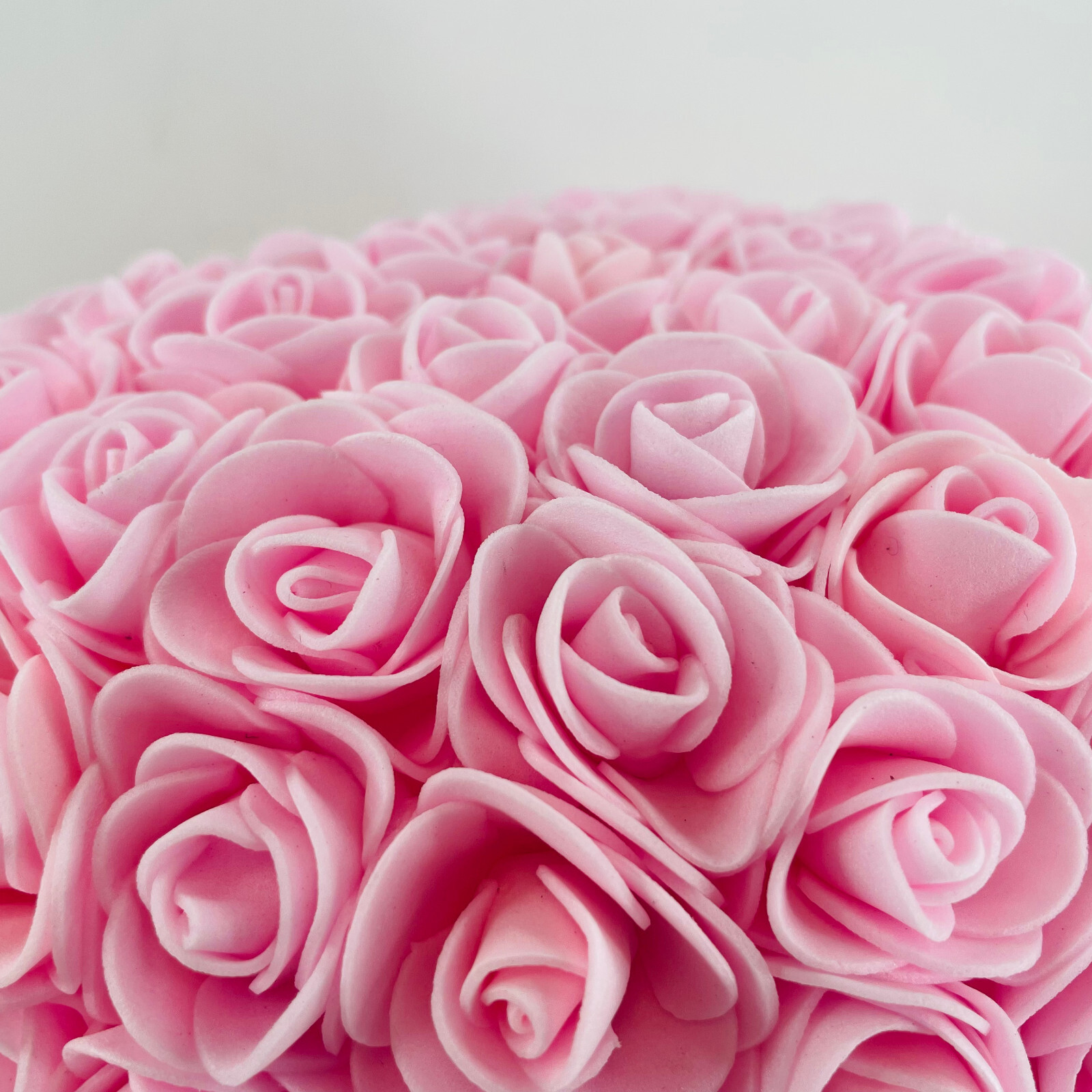 8″ Artificial Rose Pink Heart Wall Valentine’s Day Girlfriend Wife Gift w/Box