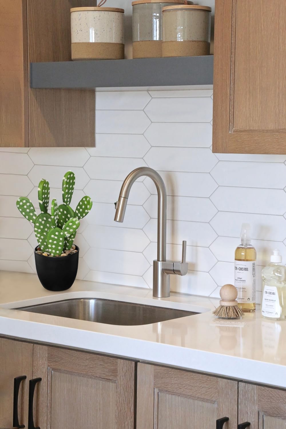 Artificial Cactus Plants 9.8 inch Small Faux Cactus Plants Indoor Fake Desert…