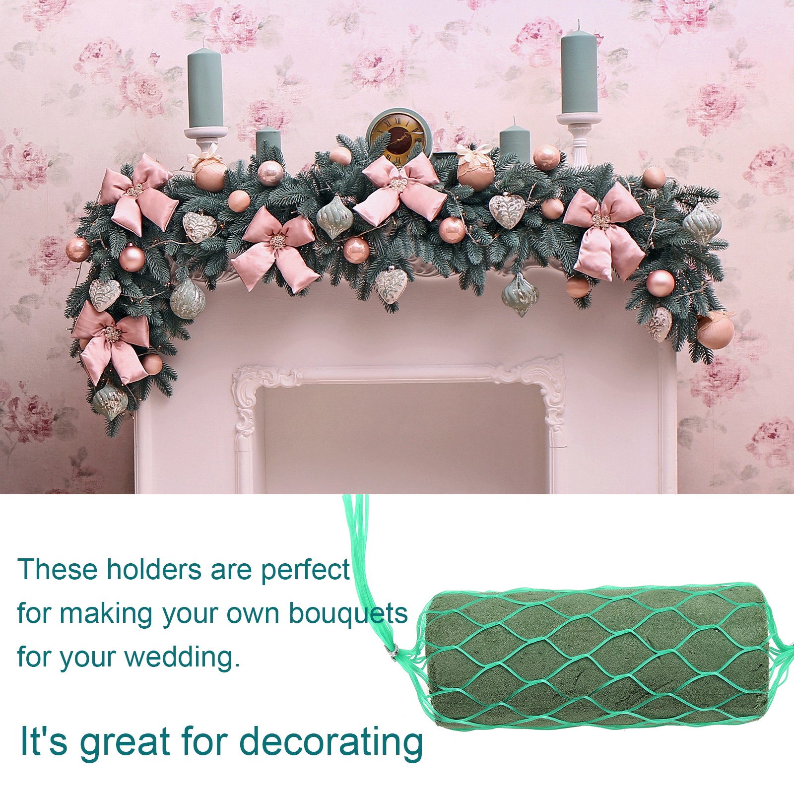 14-Section Irregular Floral Foam Wedding Arch Table Flower Arrangement Supply