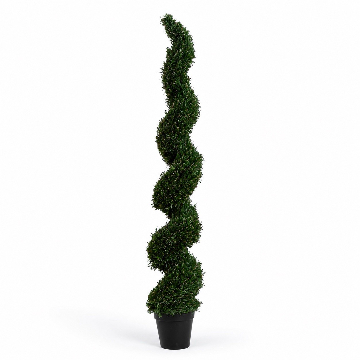 7’ UV Artificial Rosemary Lifelike Topiary Spiral Tree Indoor Outdoor Home Decor
