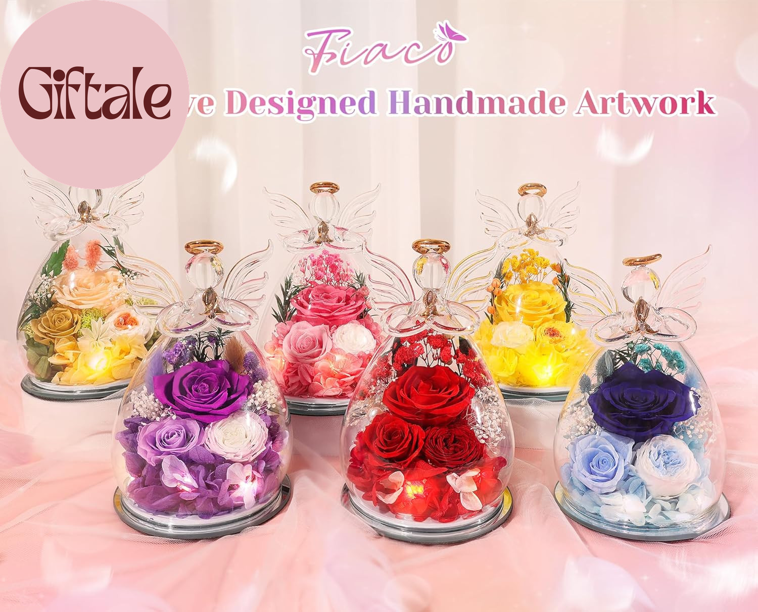 Gifts for Mom Mothers Day Birthday Gifts for Women Preserved Rose Forever Flower