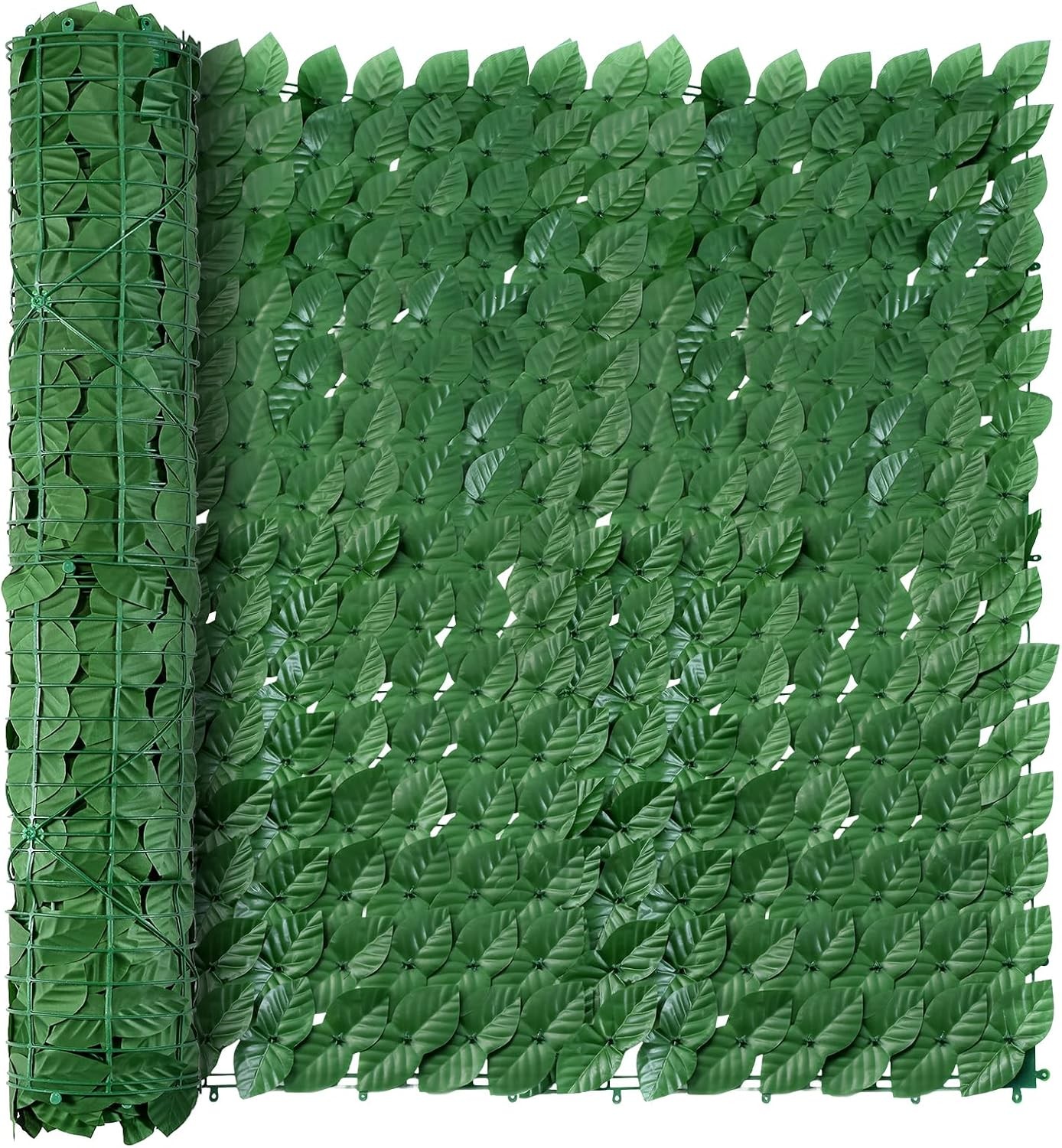 Artificial Ivy Privacy Fence Wall Screen 39 x 118 in Garden Fake Hanging Plants