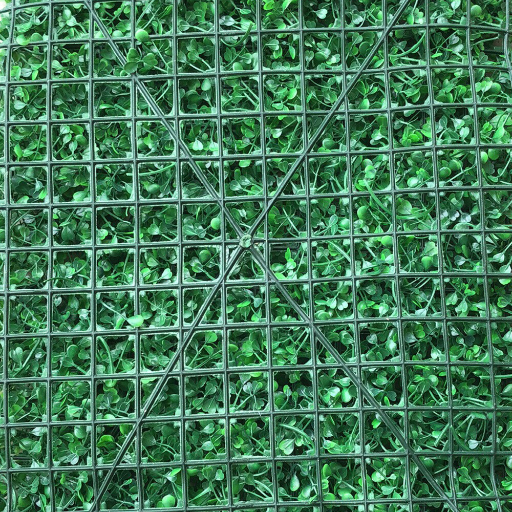 12 Pcs Artificial Plant Wall Mat Greenery Hedge Grass Fence Panel Decor 60x40cm