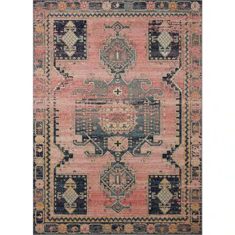 Jocelyn Rose/Rose 2 Ft. 3 In. X 4 Ft. Transitional 100% Polypropylene Pile Area