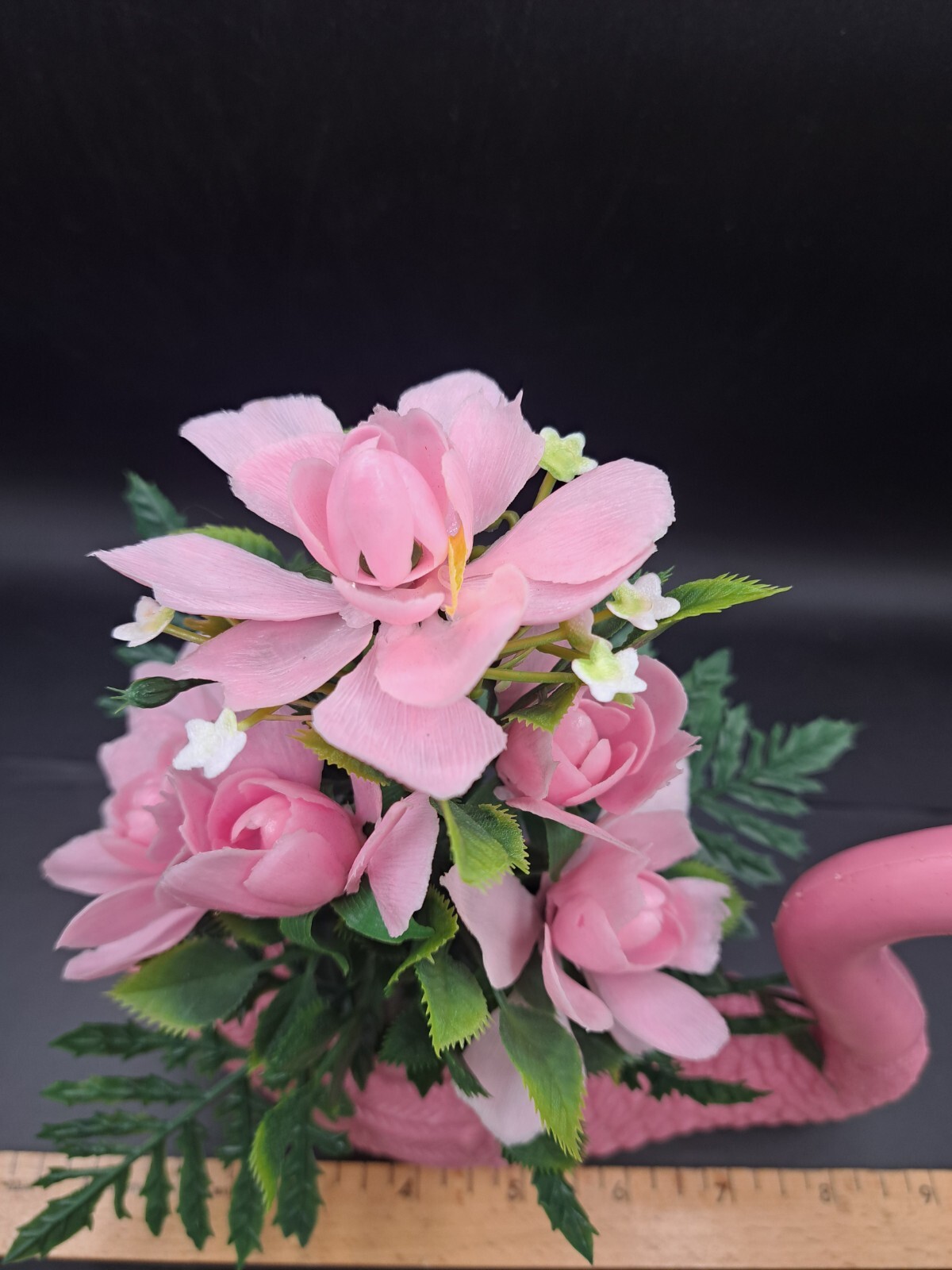 MCM Pink swan artificial flower arrangement