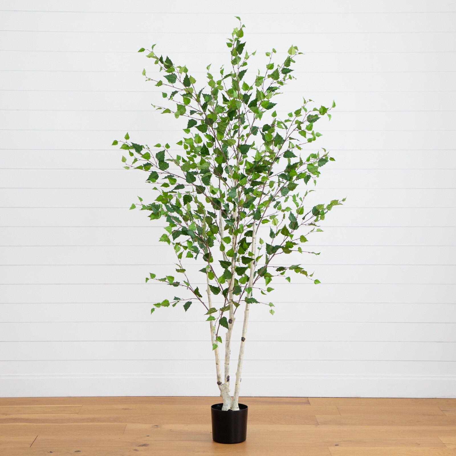 7’ Artificial Birch Tree Home Decor. Retail $259