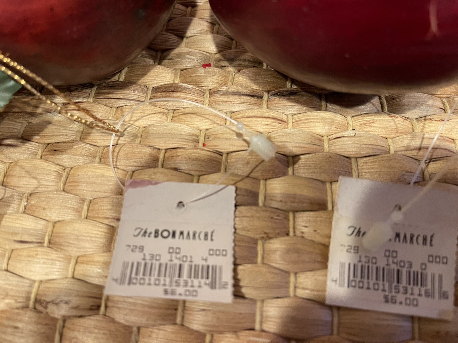 Faux Artificial Vintage Pomegranate Bon Marche Grapes Strawberry Fruits Props