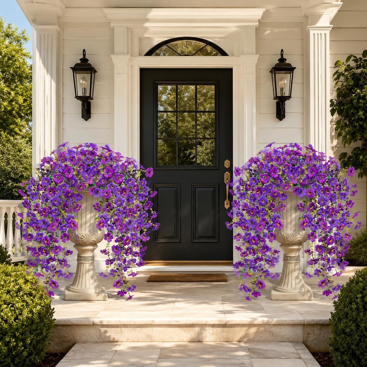 Lightweight UV Resistant Flowers – Two Bunches for Stunning Spring Arrangements