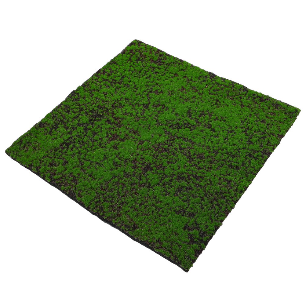 Realistic Artificial Moss Mat Green for Garden Decorative Props and Artwork