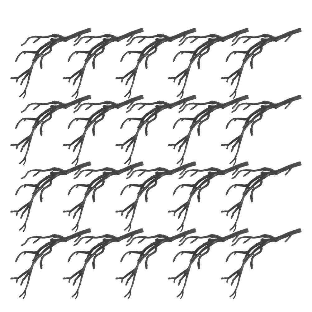 20 Pcs Dried Tree Branches for Decorating Fake Craft Twigs Artificial Limbs