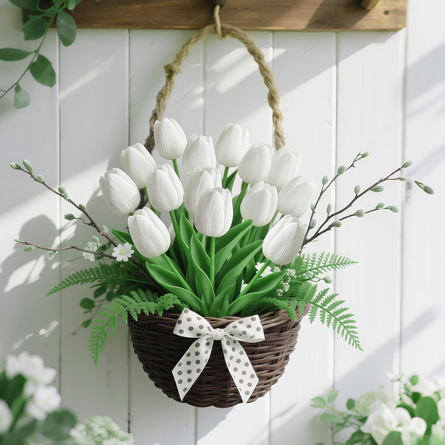 10PCS Artificial Lifelike Tulip Flowers Bouquet Wedding Home Festival Decor Gift