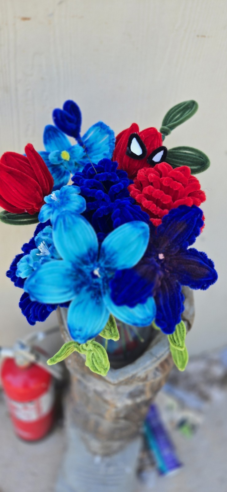 Chenille Pipecleaner Flower Bouquets Any Occasion