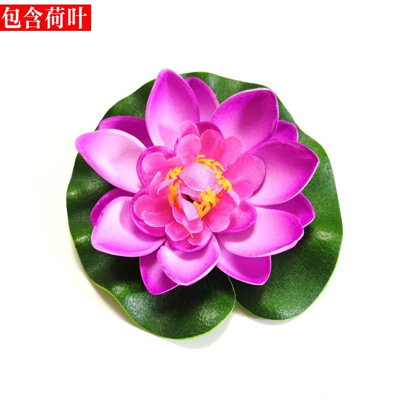 Fake Lotus Lotus Pool Fish 5PC10cm Simulation Lotus Flower Artificial Sleeping