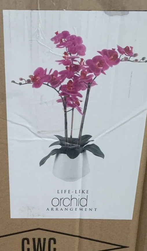 Beaumont Designs 3-stem Artificial Orchid – Pink – 1594010 – 1356615 – 1518077