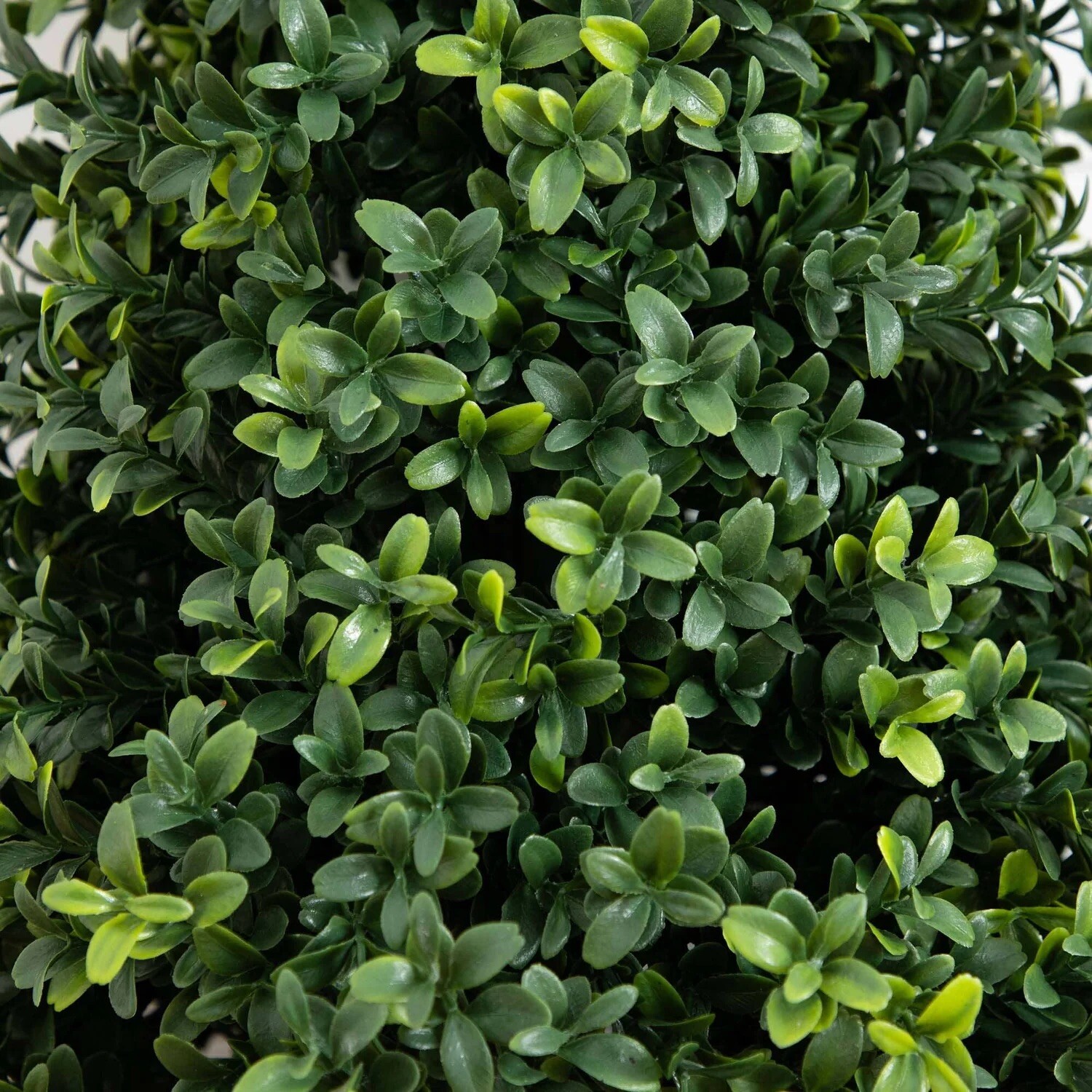 3′ Artificial Boxwood Plant with Integrated Ground Stake UV Resistant Set of 2.