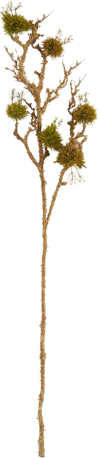 Set of 6 Moss Branch Floral Accents for Elegant Decor