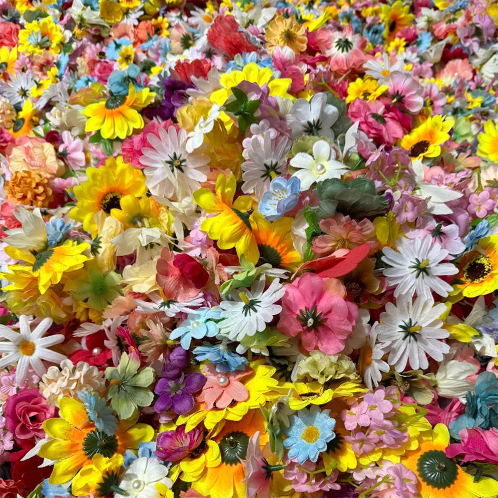 20Pcs Artificial Flowers DIY Garland Kit for Wedding Arch Backdrop Home Decorate