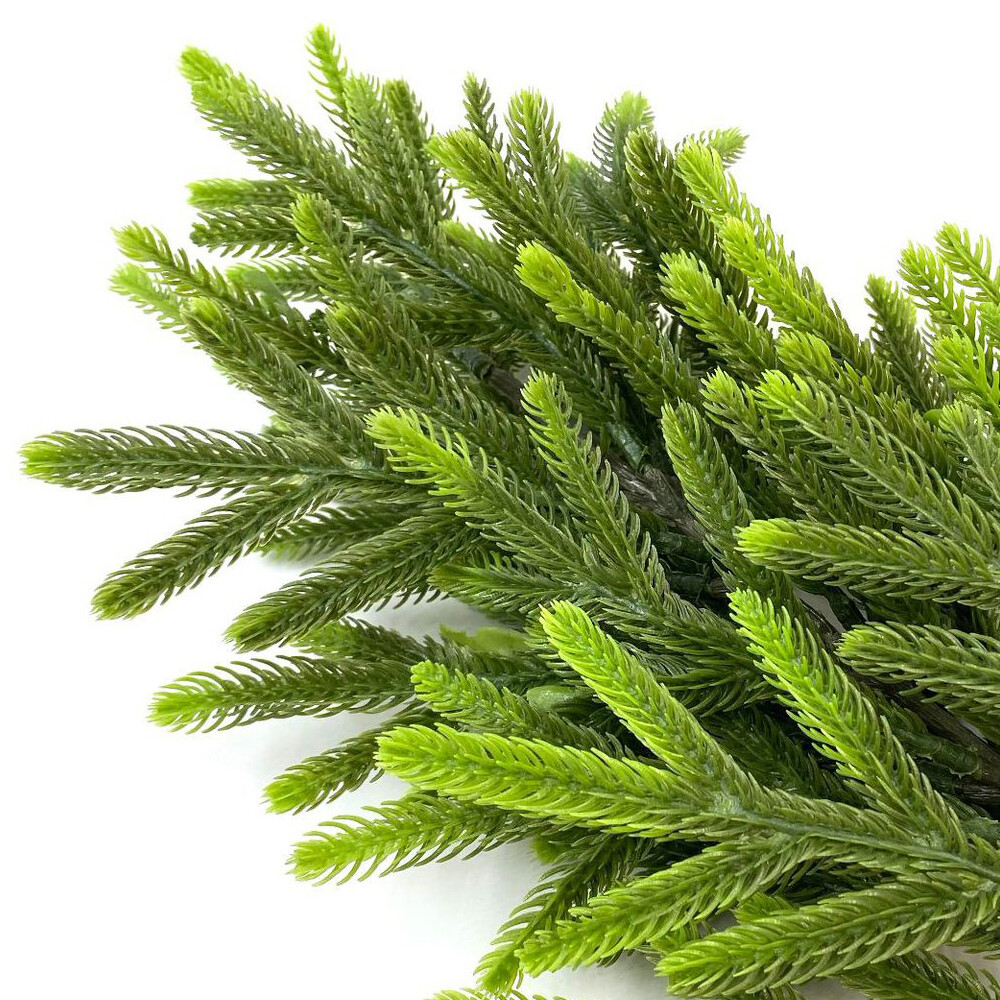Artificial Pine Needles Branches 36/40/50cm Christmas Wedding Stage Office Decor