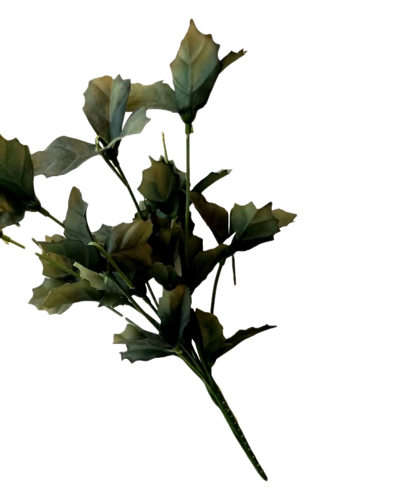 Silk Leave Bouquet 1 Stem For Floral Arrangement Filler