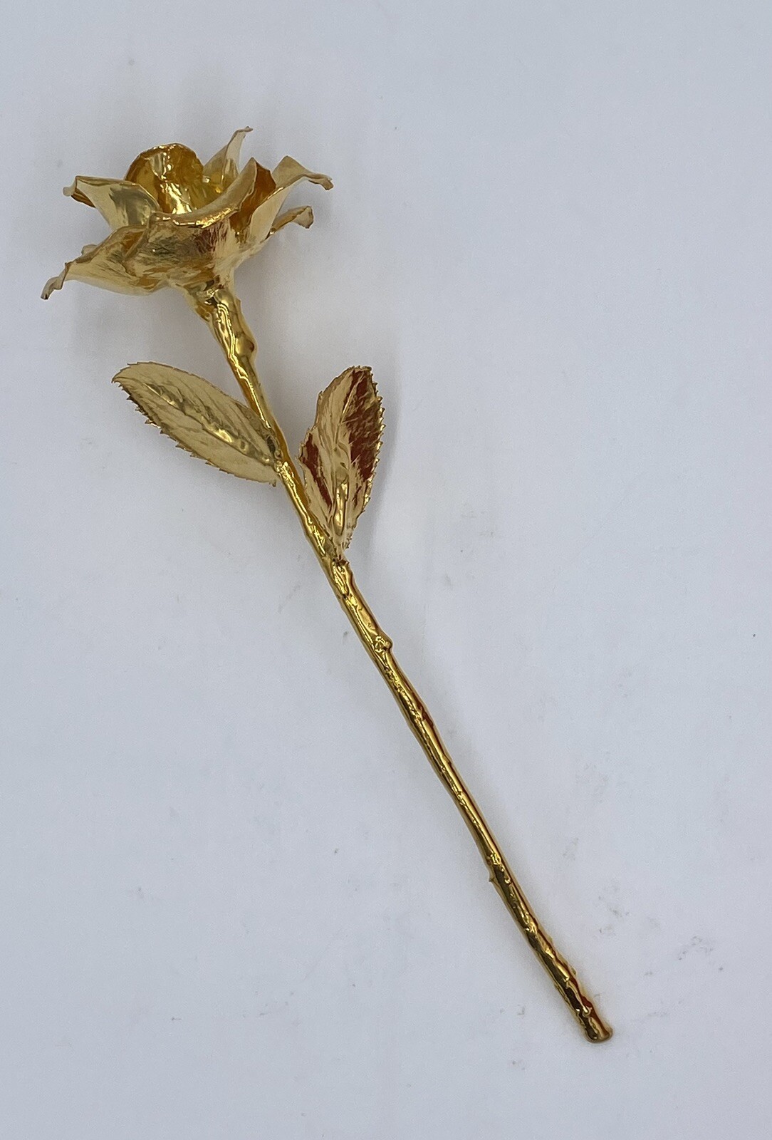 REAL ROSE ONE OF A KIND Dipped 24 K Gold Valentines Sweetheart Love