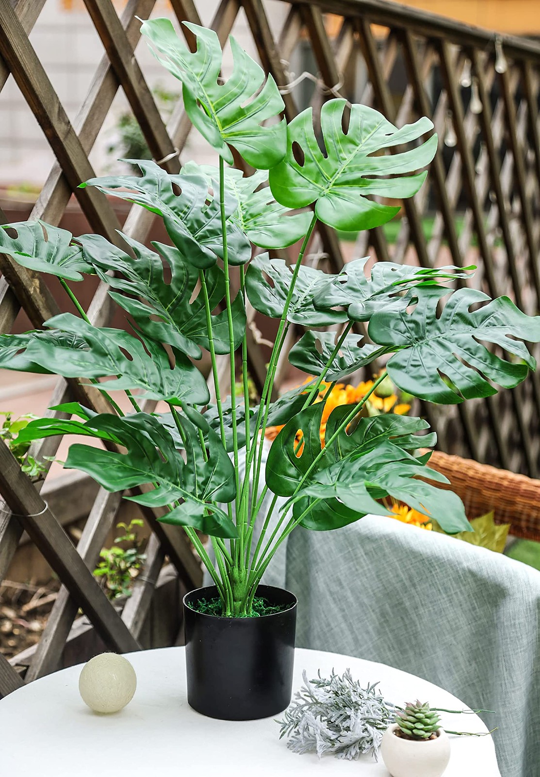 Toopify Fake Plants Large, Artificial Floor Plants Tall for Home Office Living
