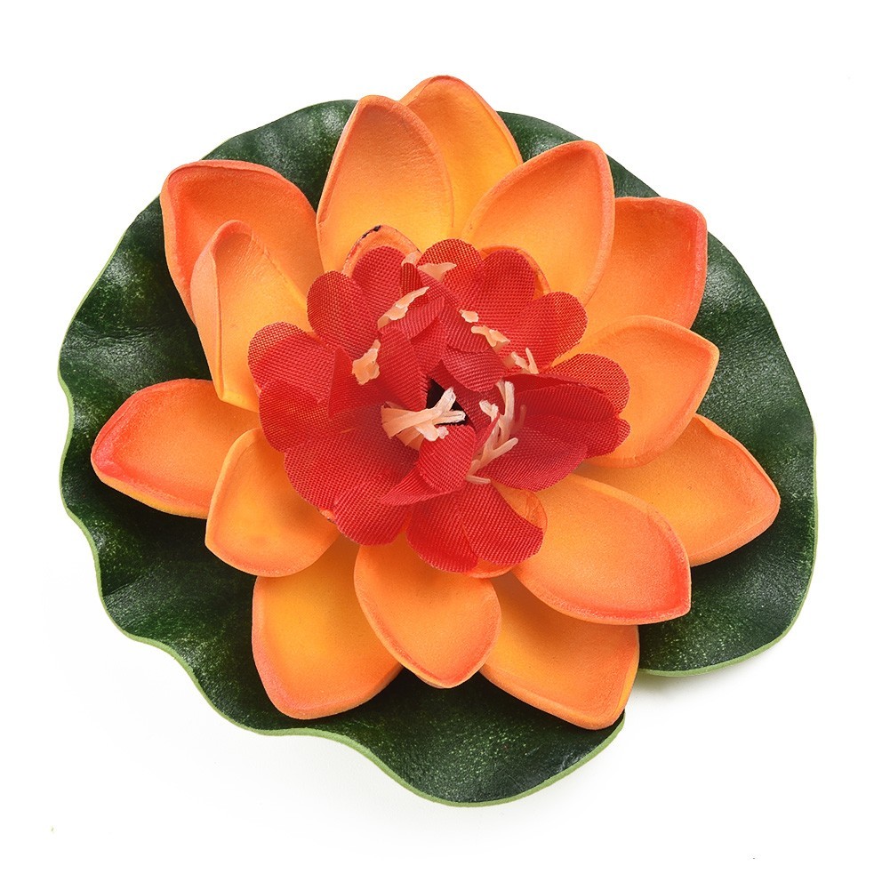 Fake Artificial Lotus Flower Water Lily Floral 10cm/4″ Outdoor decor 10pcs/set