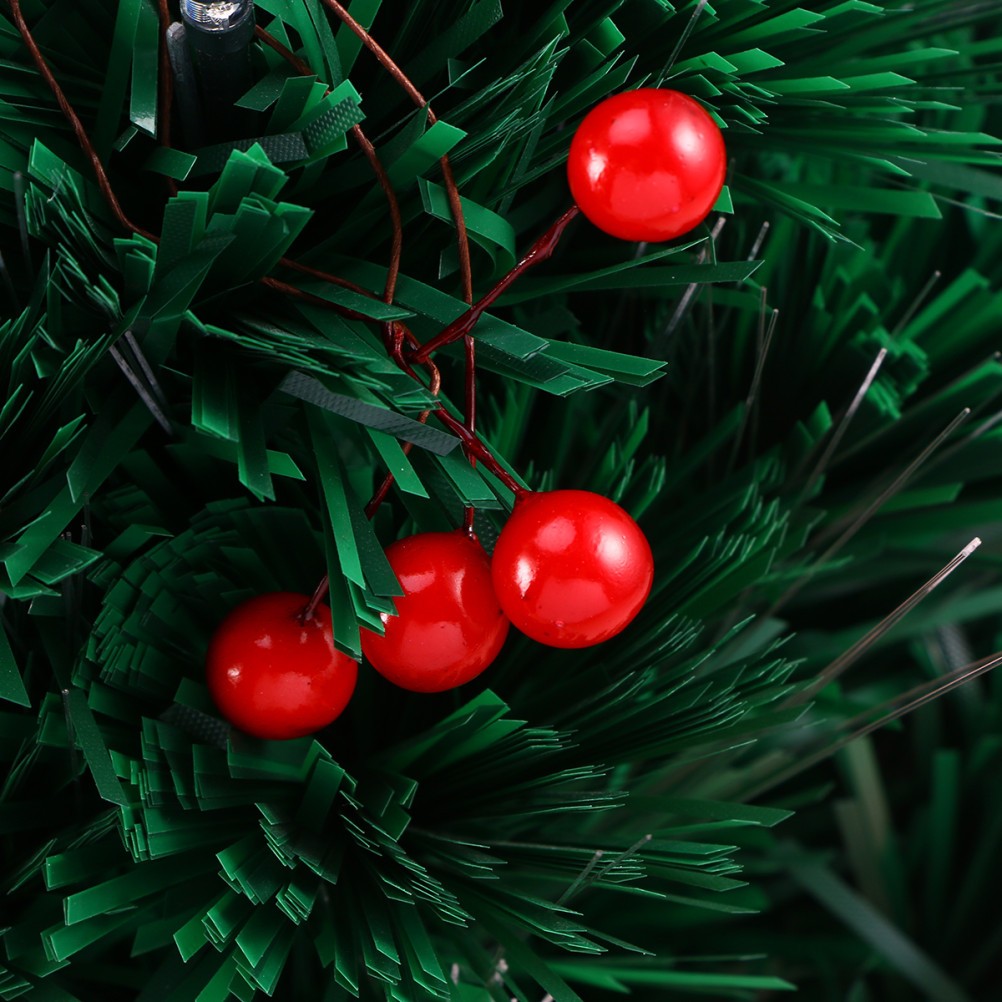 400Pcs Reusable Red Artificial Berries on Wire for Holiday Wreath Making