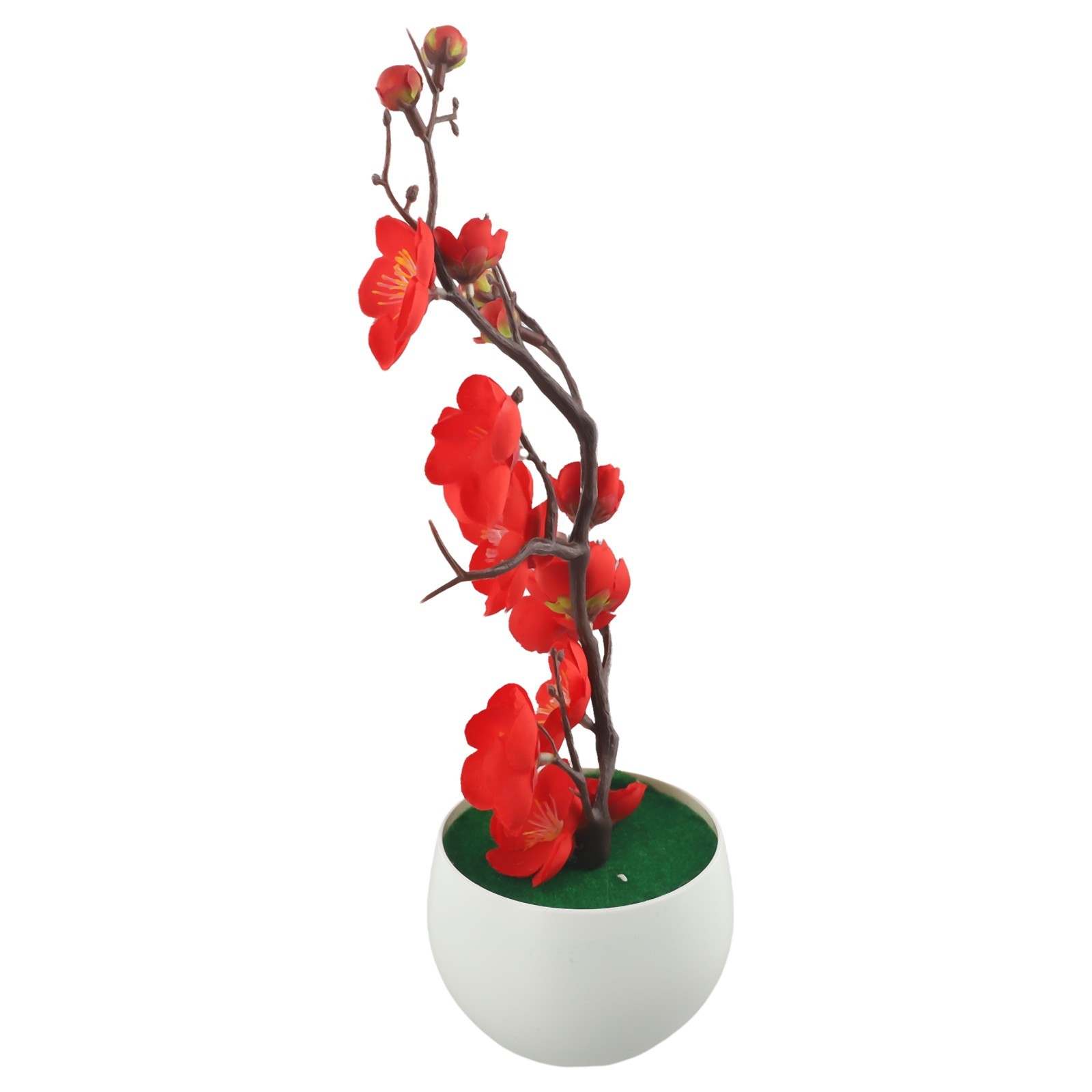 Artificial Potted Flower Flower Fake False Garden In Pot Indoor Outdoor