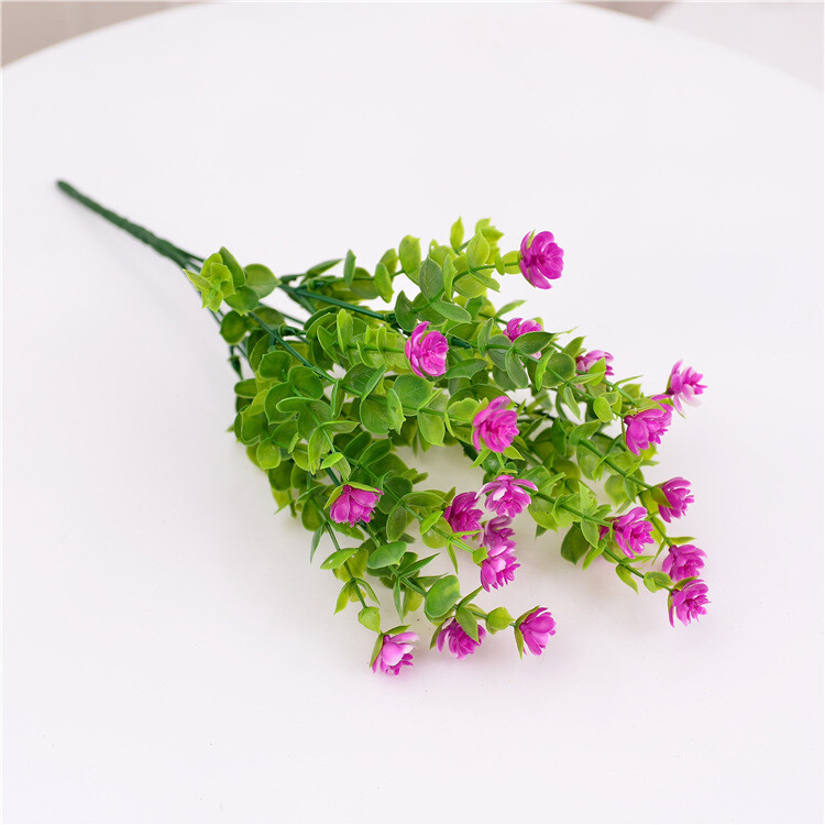 4 Pcs Artificial Fake Flower Lotus Home Decoration Outdoor UV Protection Floral