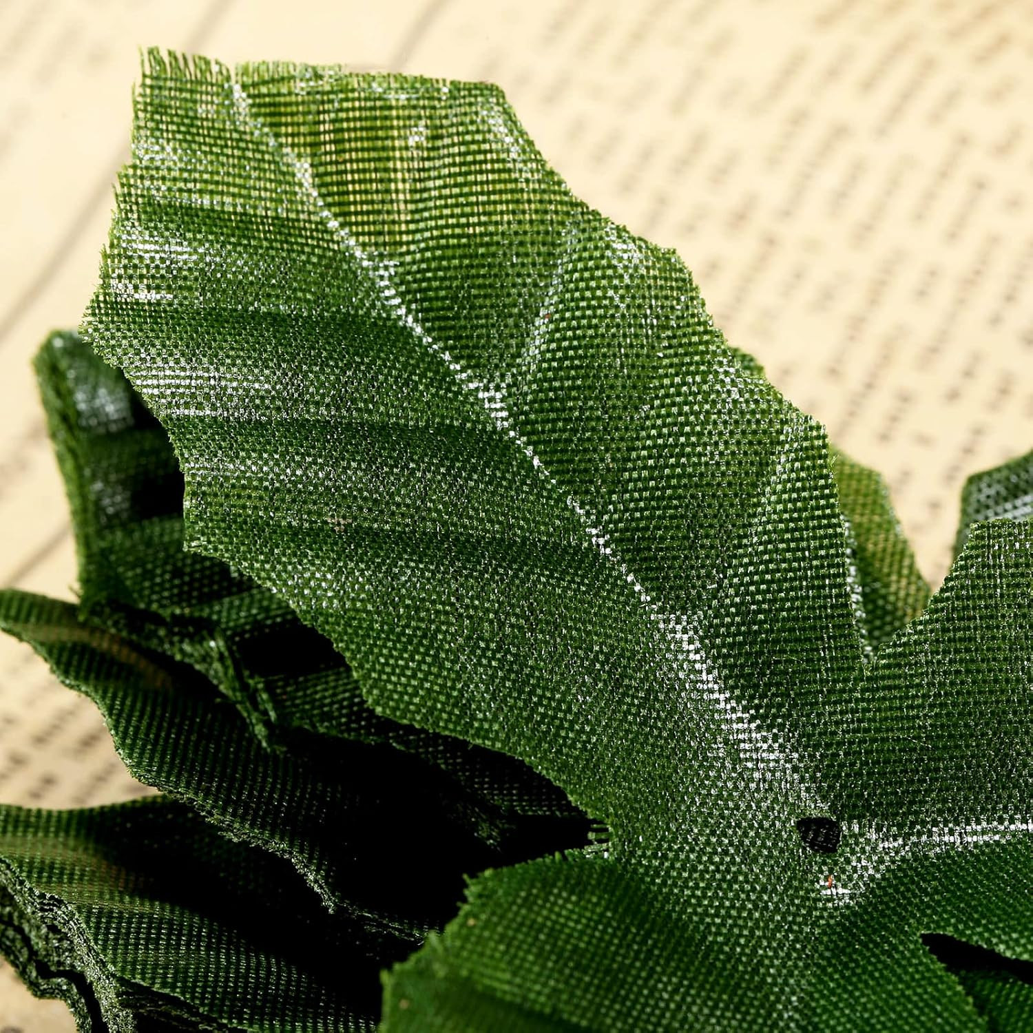 50Pcs Artifical Leaves Rose Flower Leaf Wedding Bouquet Garden Home Decor Crafts