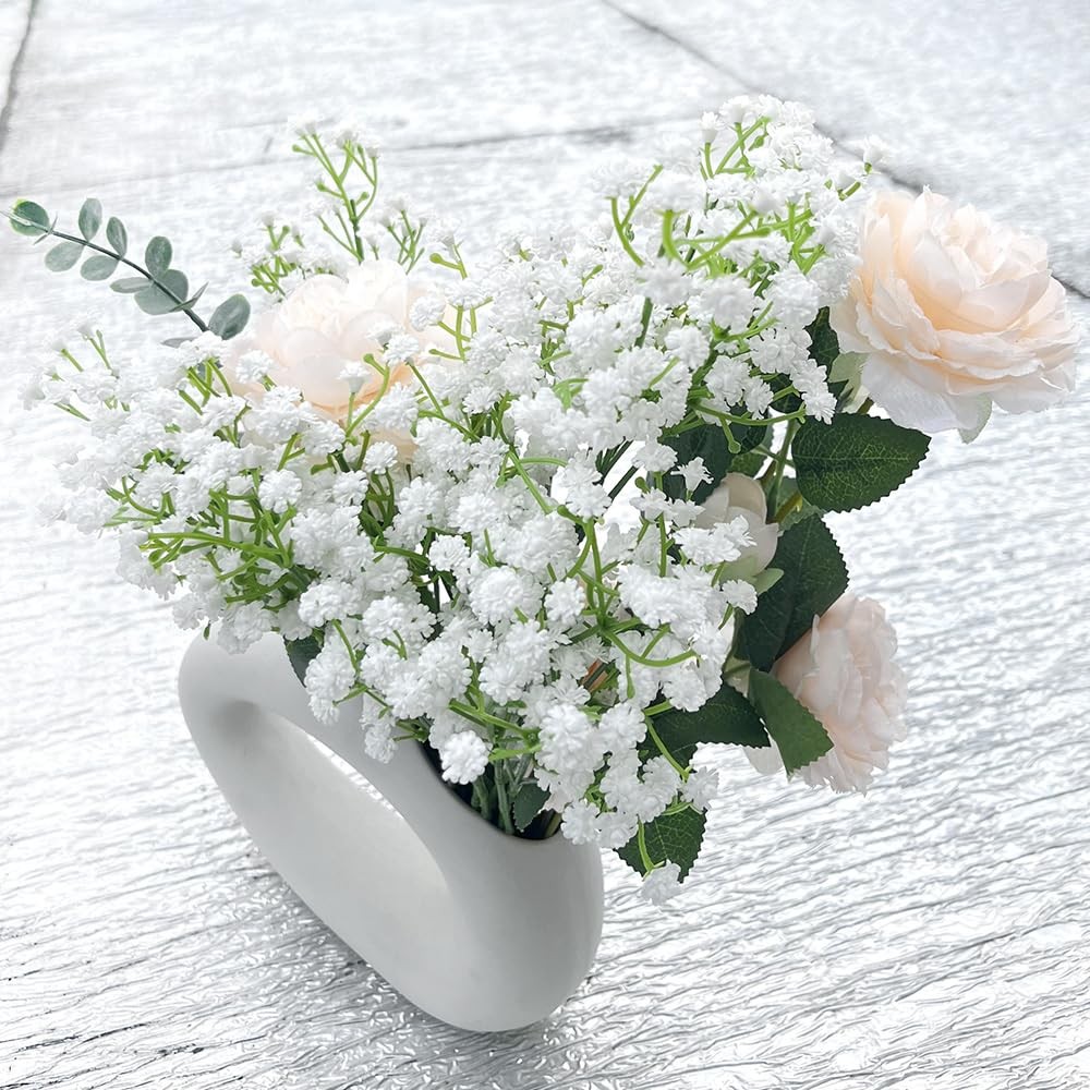 24pcs Artificial Gypsophila Flowers Fake Flowers Real Touch Fake Flowers for …