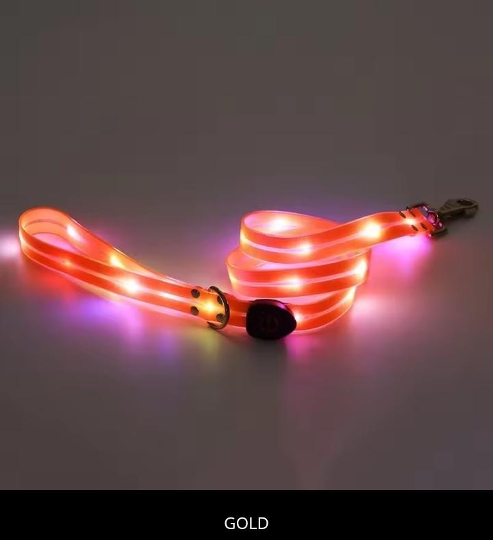 LED Glowing Nylon Strip Night Safety Decorative Ribbon Adjustable Luminous Strip