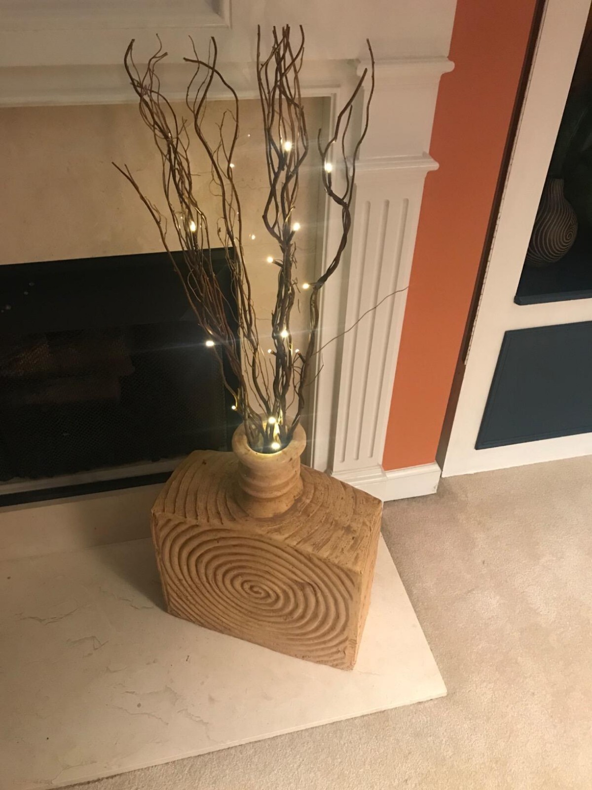 LIGHTSHARE Willow Branch Lighted Natural Decor 36Inch 16LED Brown USB