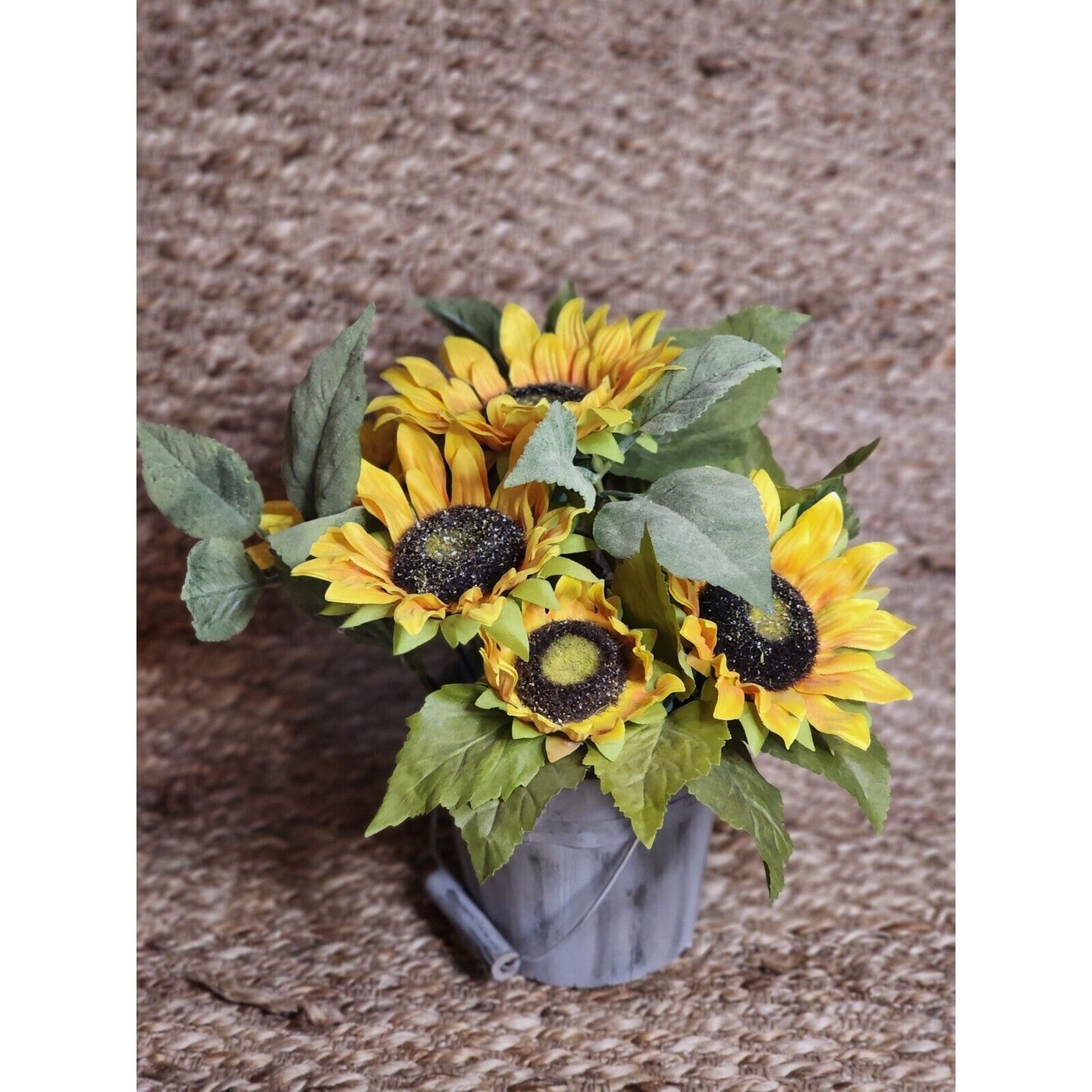 Artificial Sun Flowers Bouquet Silk for Home Decor Wedding Arrangement