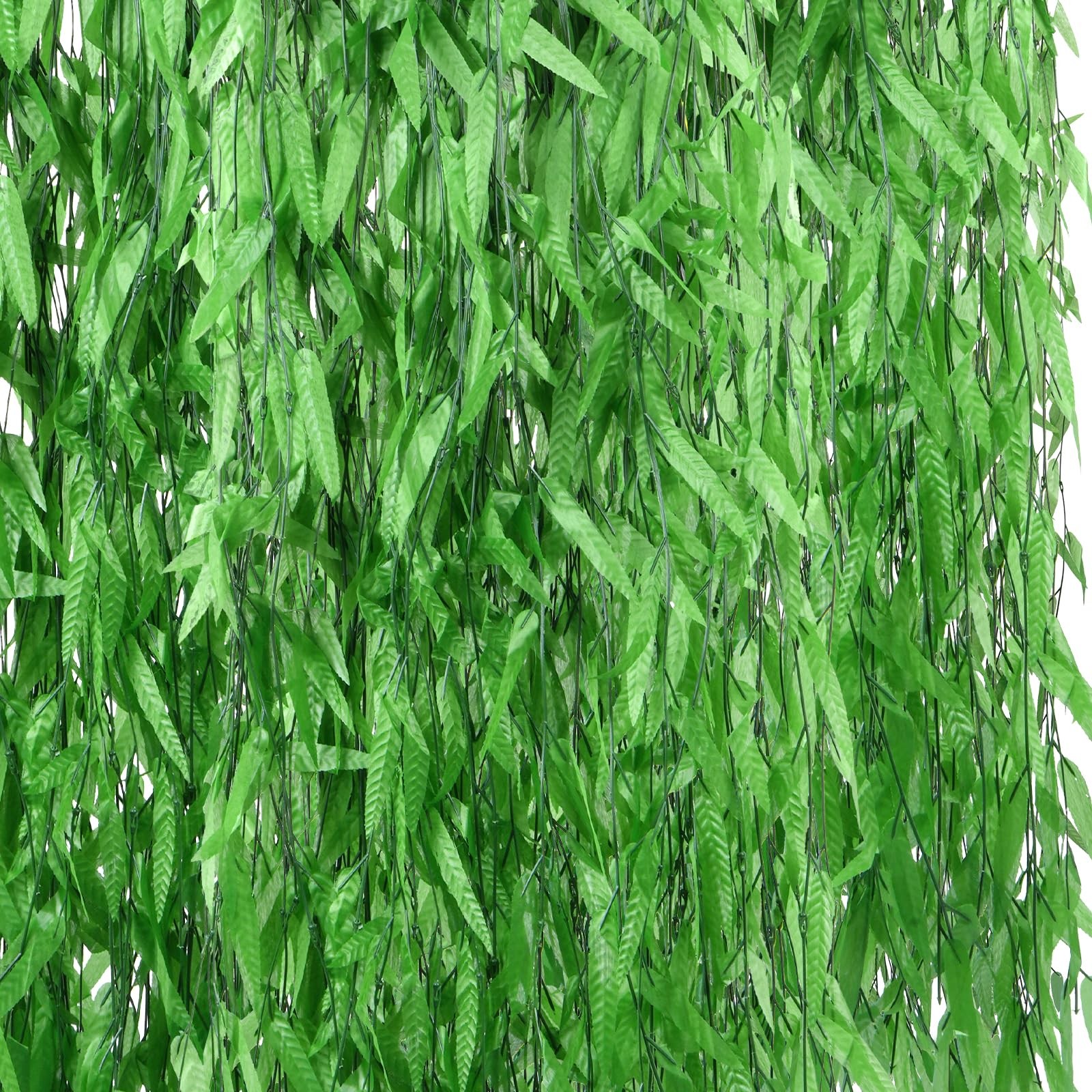 100PCS 600 FT Fake Vines for Room Decor Artificial Ivy Greenery Garland Jungl…