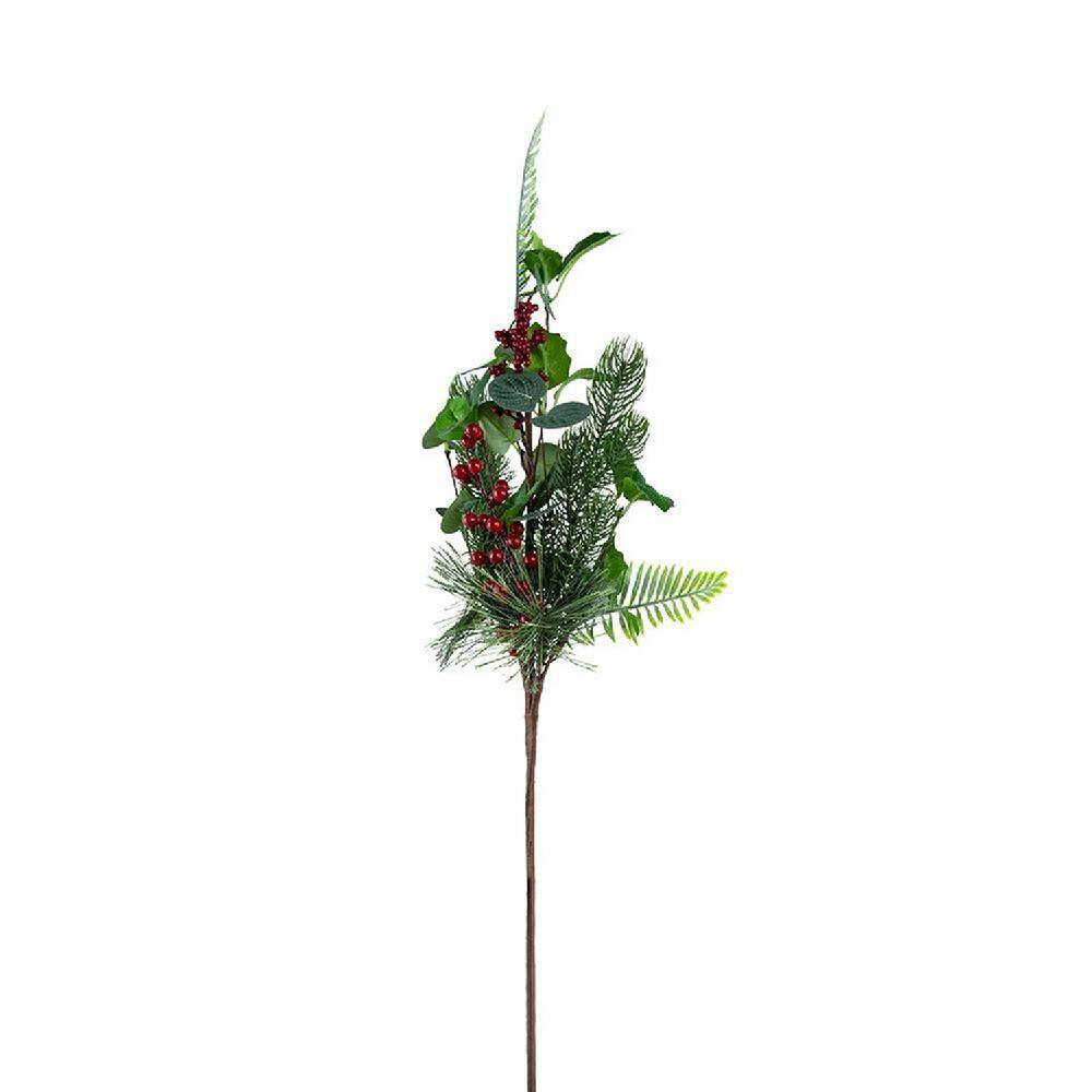 24 In. Green Artificial Assorted Flowers Floral Arrangements