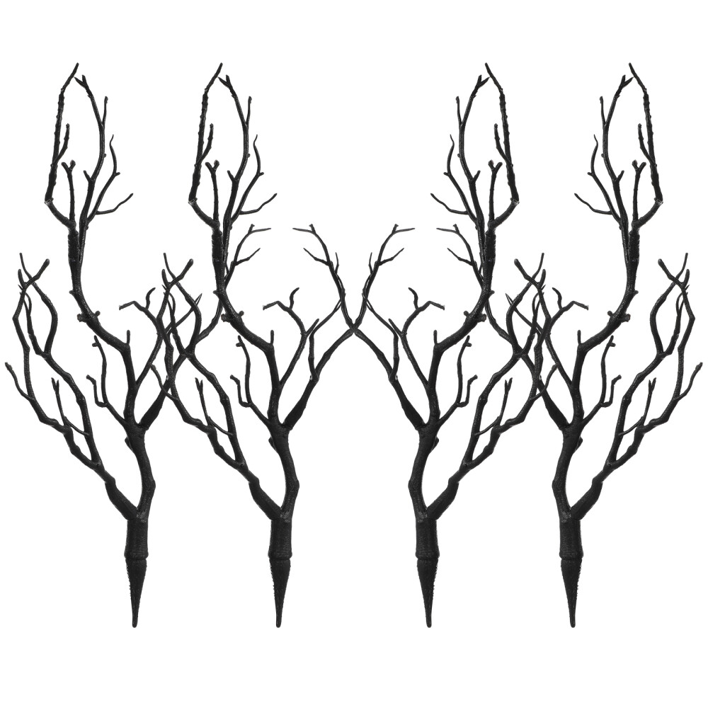 4x Artificial Dried Antlers Tree Branches Artificial Branches Plant Twigs Decors