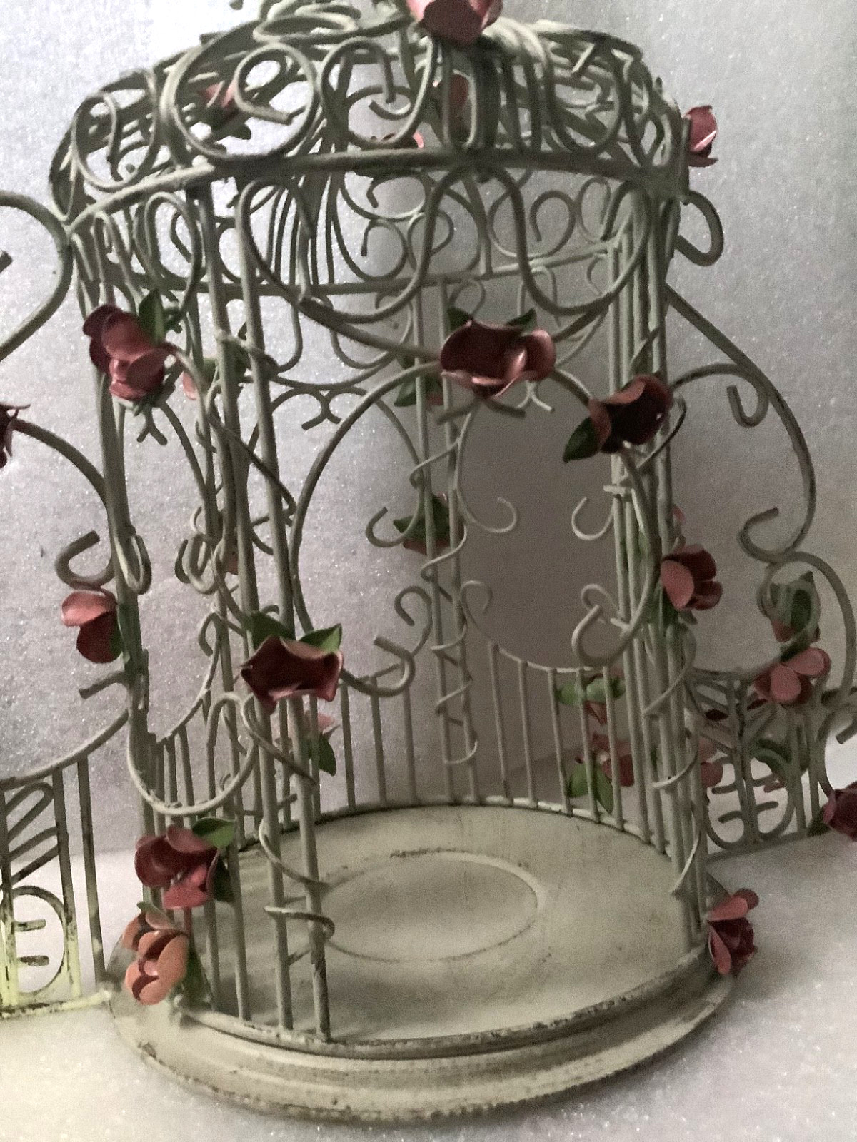 PartyLite Rose Garden Gazebo Candle Holder