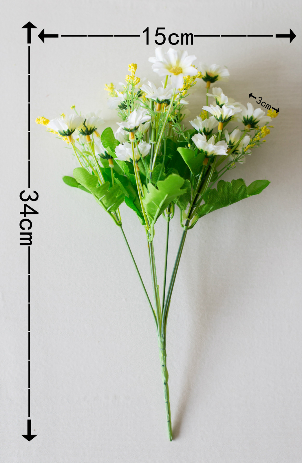 US 4/10pcs Artificial Daisy Improve Home Style Faux Flower Decorate Garden Gifts