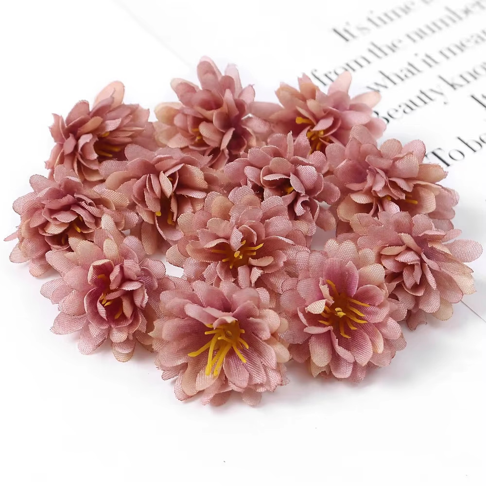 10/20/50pcs Artificial Rose Mini Silk Flower Heads Flower Home / Hotel Decor NEW