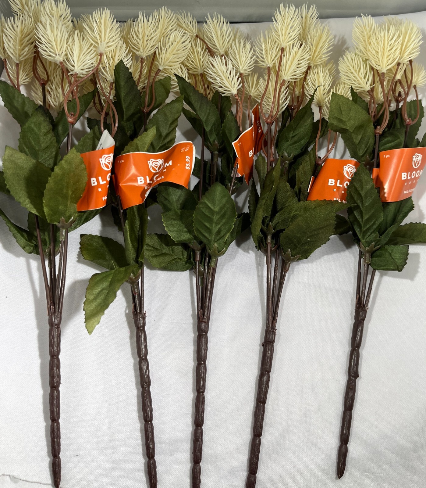 (5 PACK) Bloom Room Fall Floral Amaranthus Bush Artificial Foliage