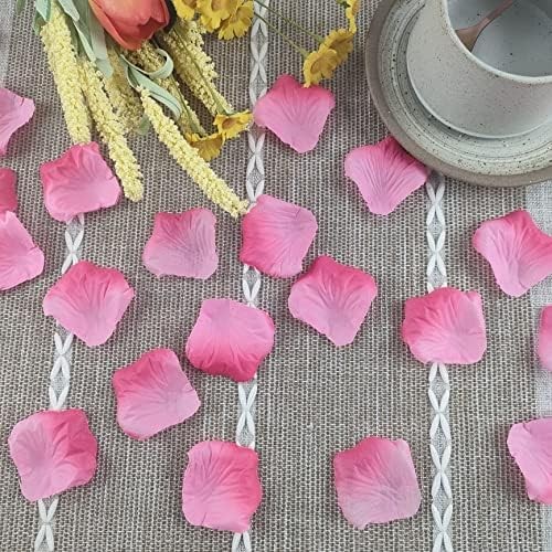 Gradient Pink Rose Petals, Pink & Light Pink, 2500 Pcs