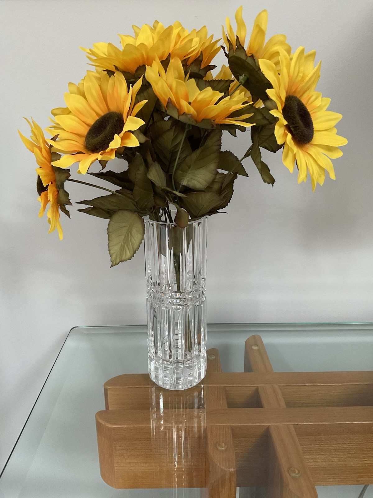 Artificial Fall Sunflower Bouquet ~ 18” Tall ~ (11) Heads ~ Fall Decor